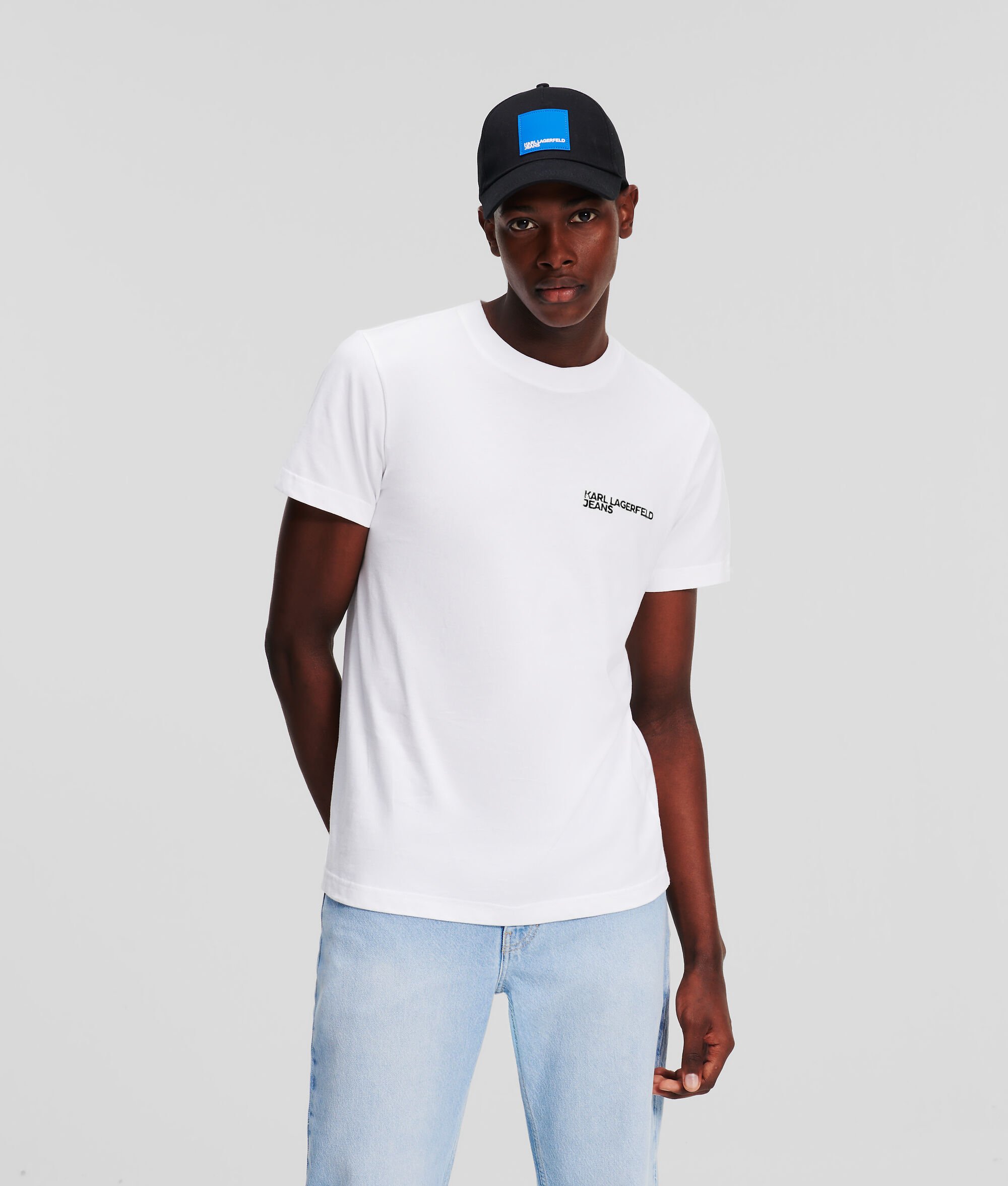 (image for) Tailored KLJ Logo Slim-Fit T-Shirt